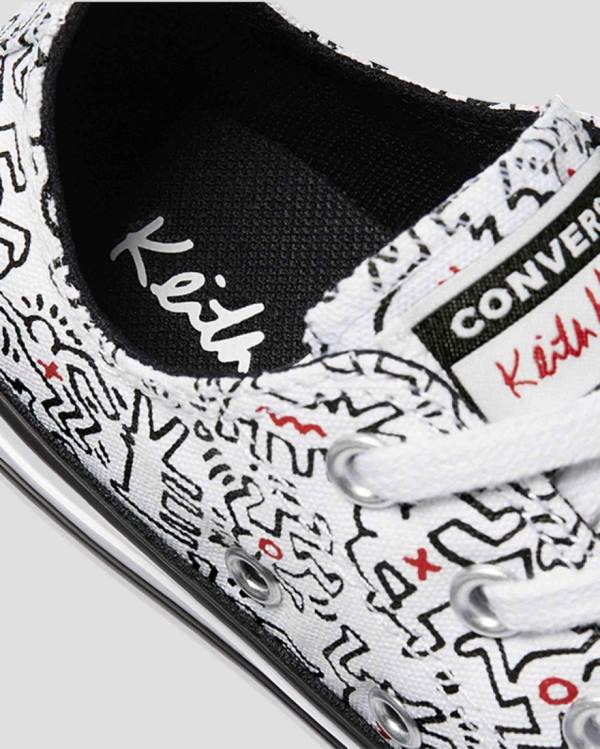 Converse Keith Haring Chuck Taylor All Star Sneakers Low Hvide | CV-625QSJ