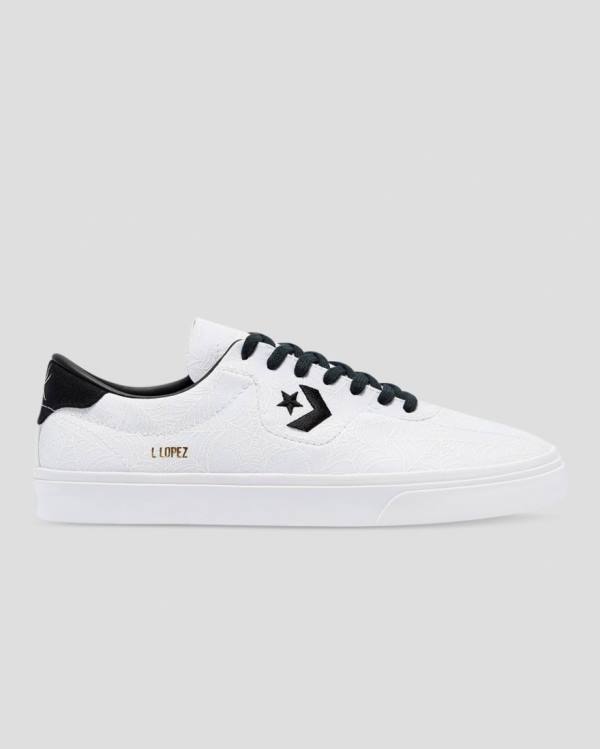 Converse Louie Lopez Pro Roll Up Sneakers Low Hvide | CV-149QFA