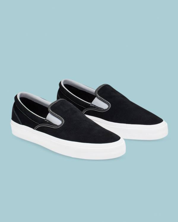 Converse One Star CC Slip On Sneakers Low Sort | CV-435UEO