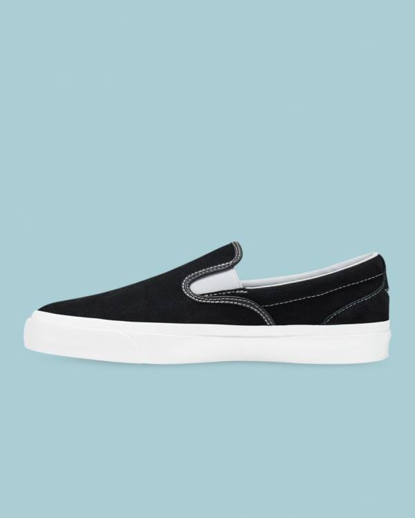 Converse One Star CC Slip On Sneakers Low Sort | CV-435UEO