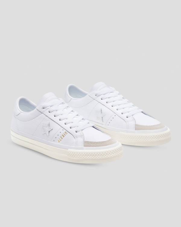 Converse One Star Pro As 2 Designed By Alexis Sneakers Low Hvide | CV-307FMV