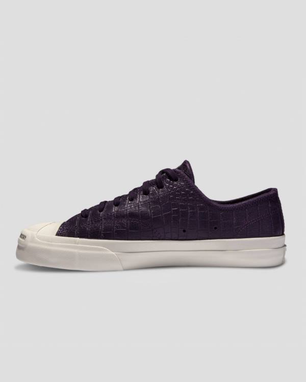 Converse Pop Trading Co Jack Purcell Pro Sneakers Low Lilla Sort | CV-703JTC