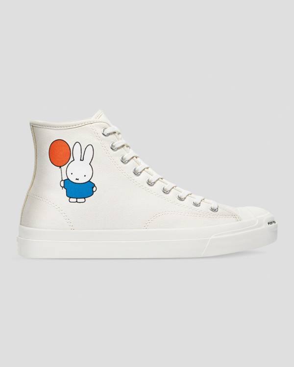 Converse Pop Trading Miffy Jack Purcell Pro Sneakers High Beige | CV-794GMY