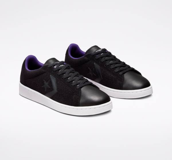 Converse Pro Læder It's Possible Sneakers Low Sort Hvide | CV-398UCA