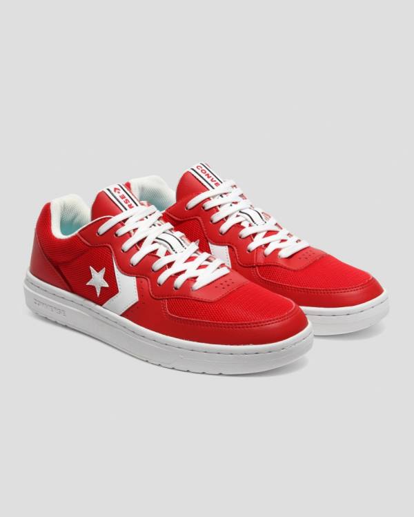 Converse Rival Syntetisk Læder Twisted Summer Sneakers Low Rød | CV-632NWX