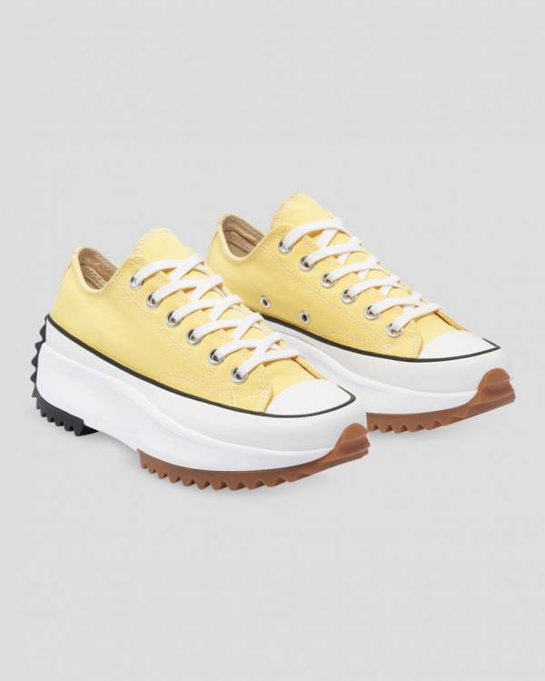 Converse Run Star Hike Colour Splash Sneakers Low Gul | CV-318ILT