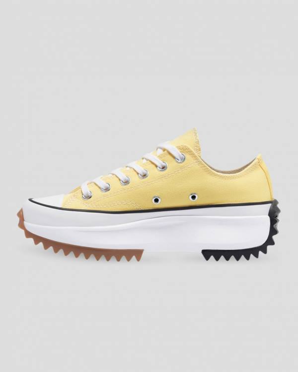 Converse Run Star Hike Colour Splash Sneakers Low Gul | CV-318ILT