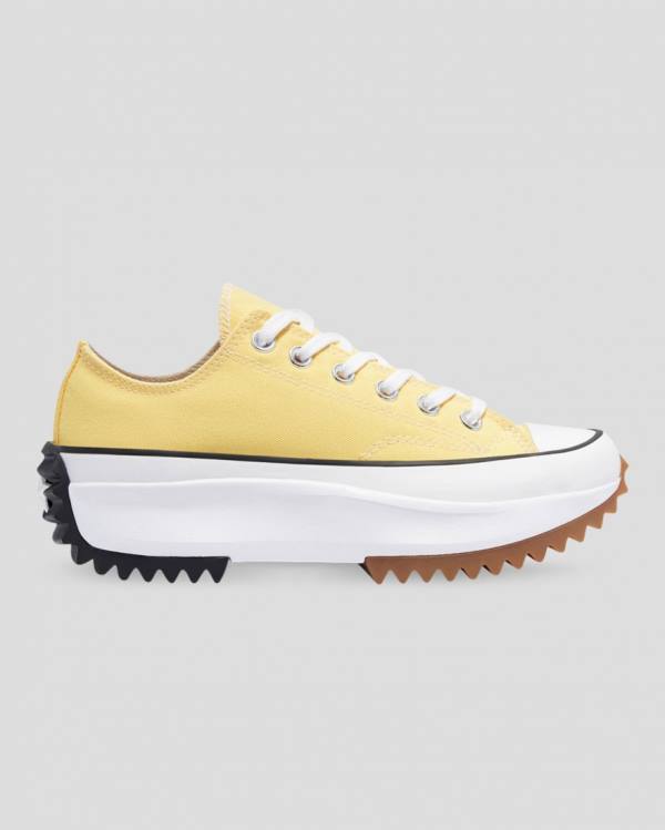 Converse Run Star Hike Colour Splash Sneakers Low Gul | CV-318ILT