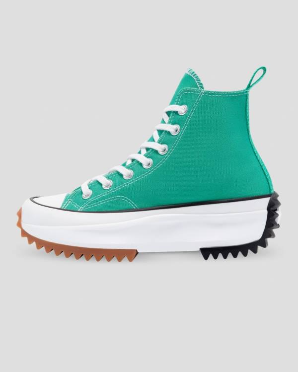 Converse Run Star Hike Seasonal Colour Sneakers High Grøn | CV-458SJM