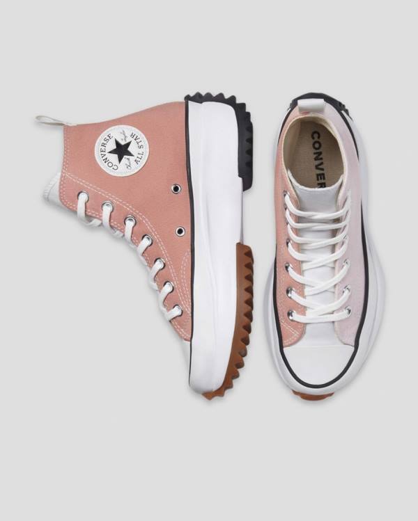 Converse Run Star Hike Sneakers High Lyserød | CV-310NSY