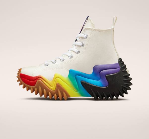 Converse Run Star Motion Platform Pride Sneakers High Lilla | CV-106TDF