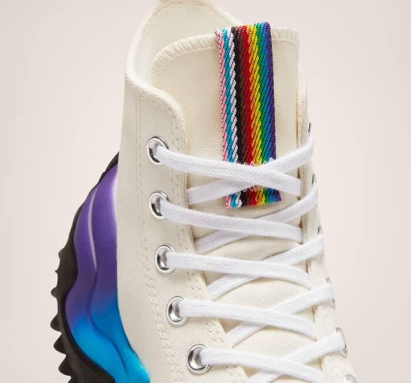 Converse Run Star Motion Platform Pride Sneakers High Lilla | CV-106TDF