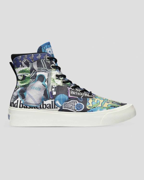 Converse Skidgrip Beat The World Sneakers High Flerfarvede | CV-236KDW