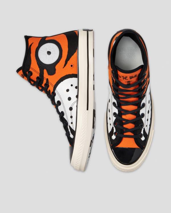 Converse Soulgoods Chuck 70 Sneakers High Orange Hvide | CV-203MPE