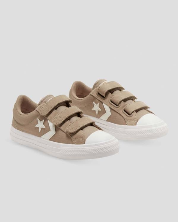 Converse Star Player 3V Sneakers Low Khaki | CV-172ZIM