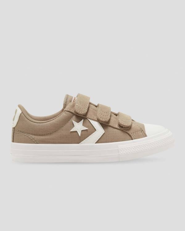 Converse Star Player 3V Sneakers Low Khaki | CV-172ZIM