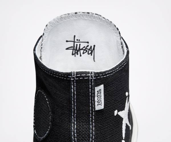 Converse Stussy Chuck 70 Sneakers High Sort Hvide | CV-014HDR